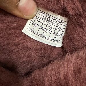 UGG Mauve Fuzzy Garment